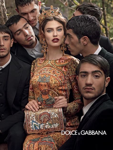 dolce gabbana portrait|dolce and gabbana models.